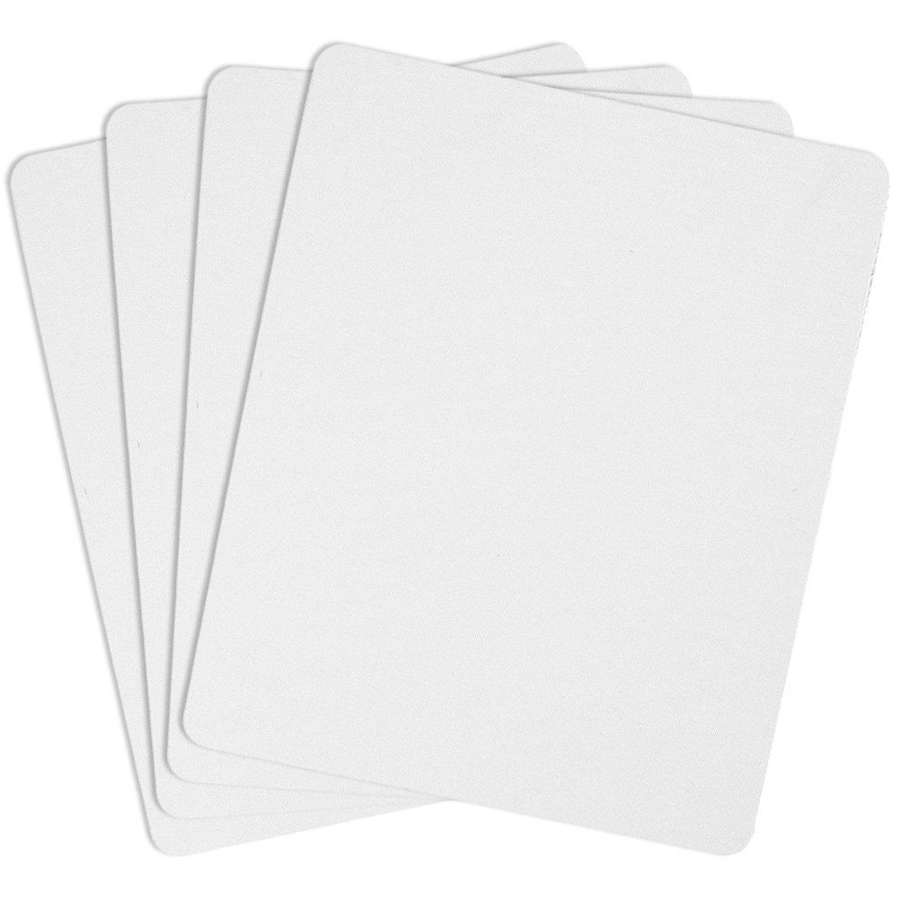 Mouse Pad Blank Sublimation - 4 Stück Sublimations-Mauspad-Rohlinge, große Größe, angenehmes