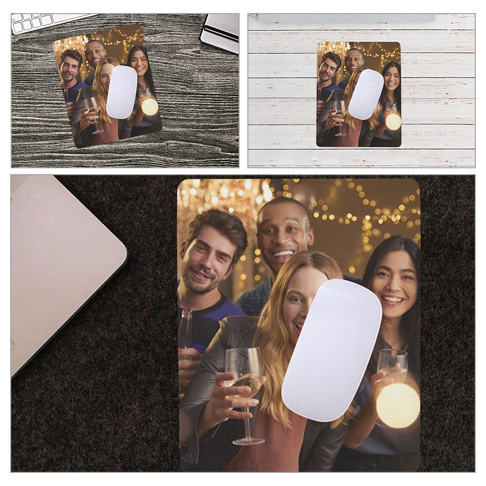 Mouse Pad Blank Sublimation - 4 Stück leere Sublimations-Mauspads für Laptops,