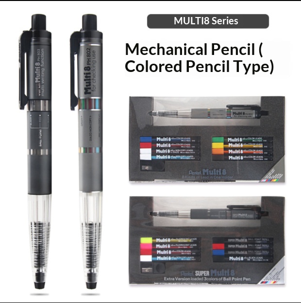 Pentel Multi 8-in-1 Farbiger D – Staedtler Pencil Lumocolor Bewertung und Preis