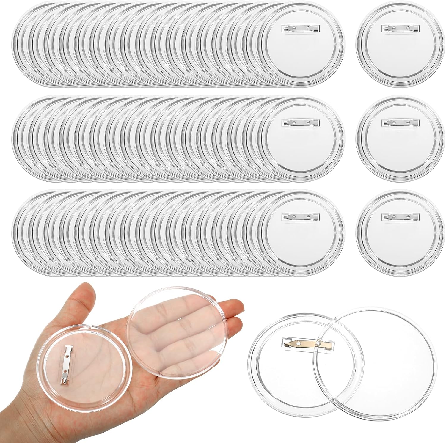 Acryl Kreis Abzeichen Herstell – Button Badge Blank Bewertung und Preis