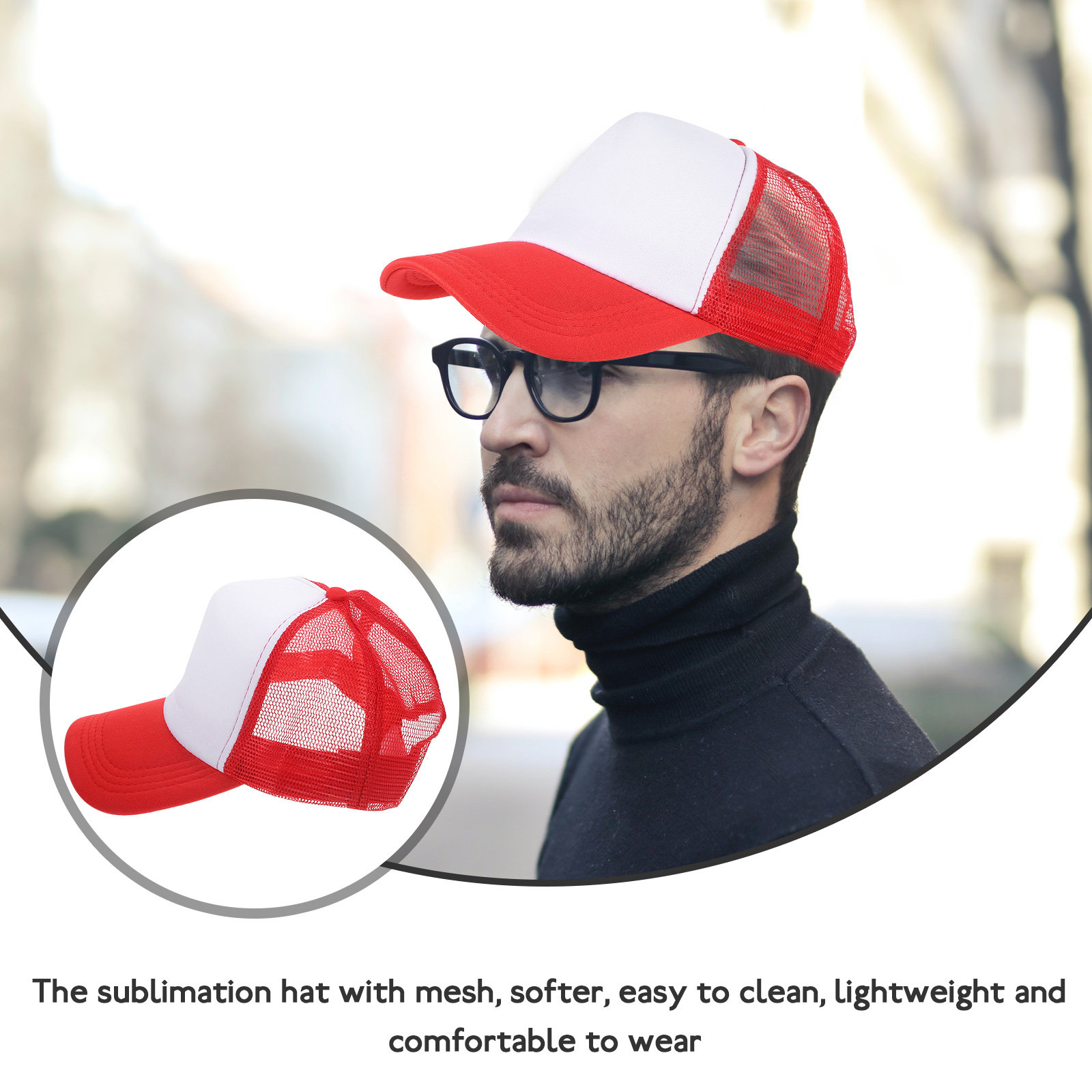 10 Stück leere Baseballkappen  – Hat Sublimation Blank Bewertung und Preis