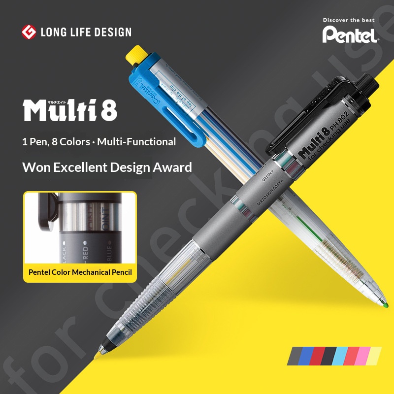 Pentel Multi 8 Multifunktional – Staedtler Pencil Lumocolor Bewertung und Preis